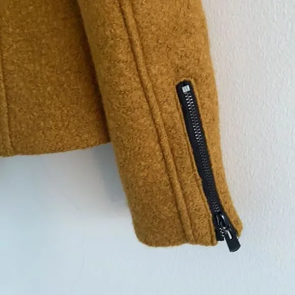 Anthropologie Sasha Boucle Wool Moto Cartonnier Jacket - Picture 12 of 16